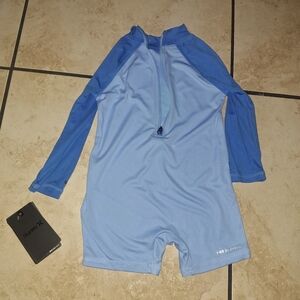 Set Of 2 Infant Hurley SPF 50+ Nike Dri-Fit Swimsuit, EUC, Size 18 Months